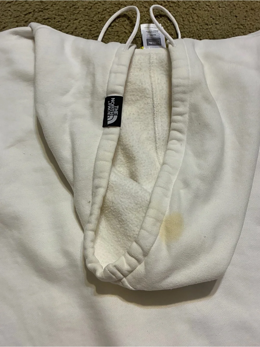 The North Face white full